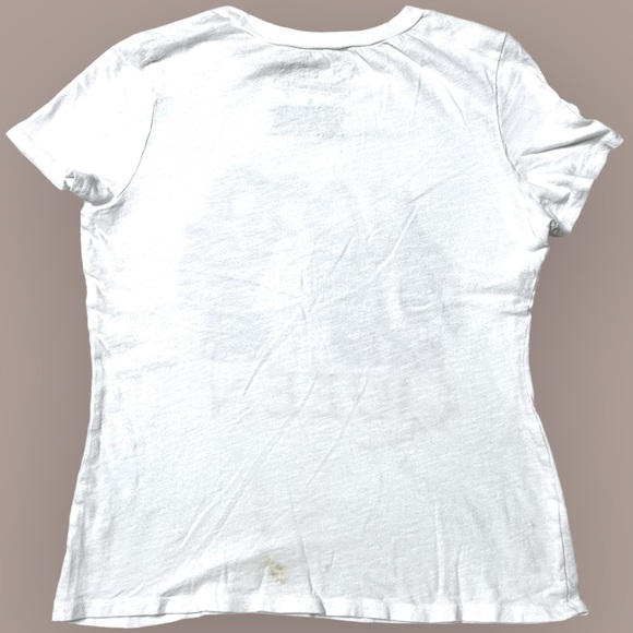 Queen Official Merch Group Photo Graphic T-Shirt White Women’s Sz S - Picture 2 of 8